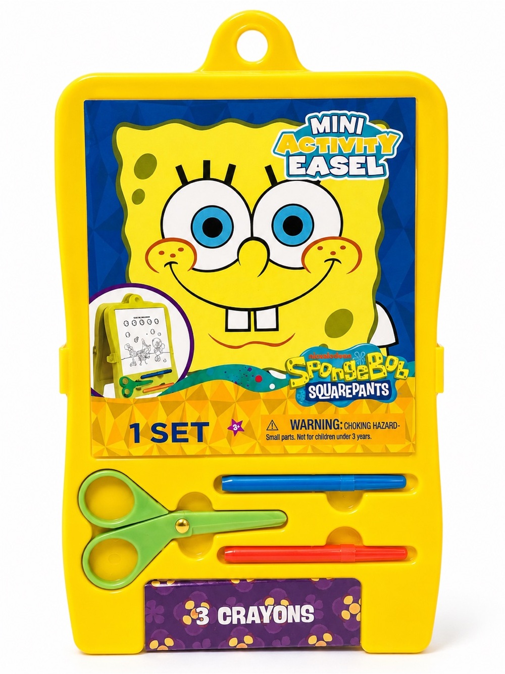 SpongeBob SquarePants Mini Activity Easel Art Set Nickelodeon NWT